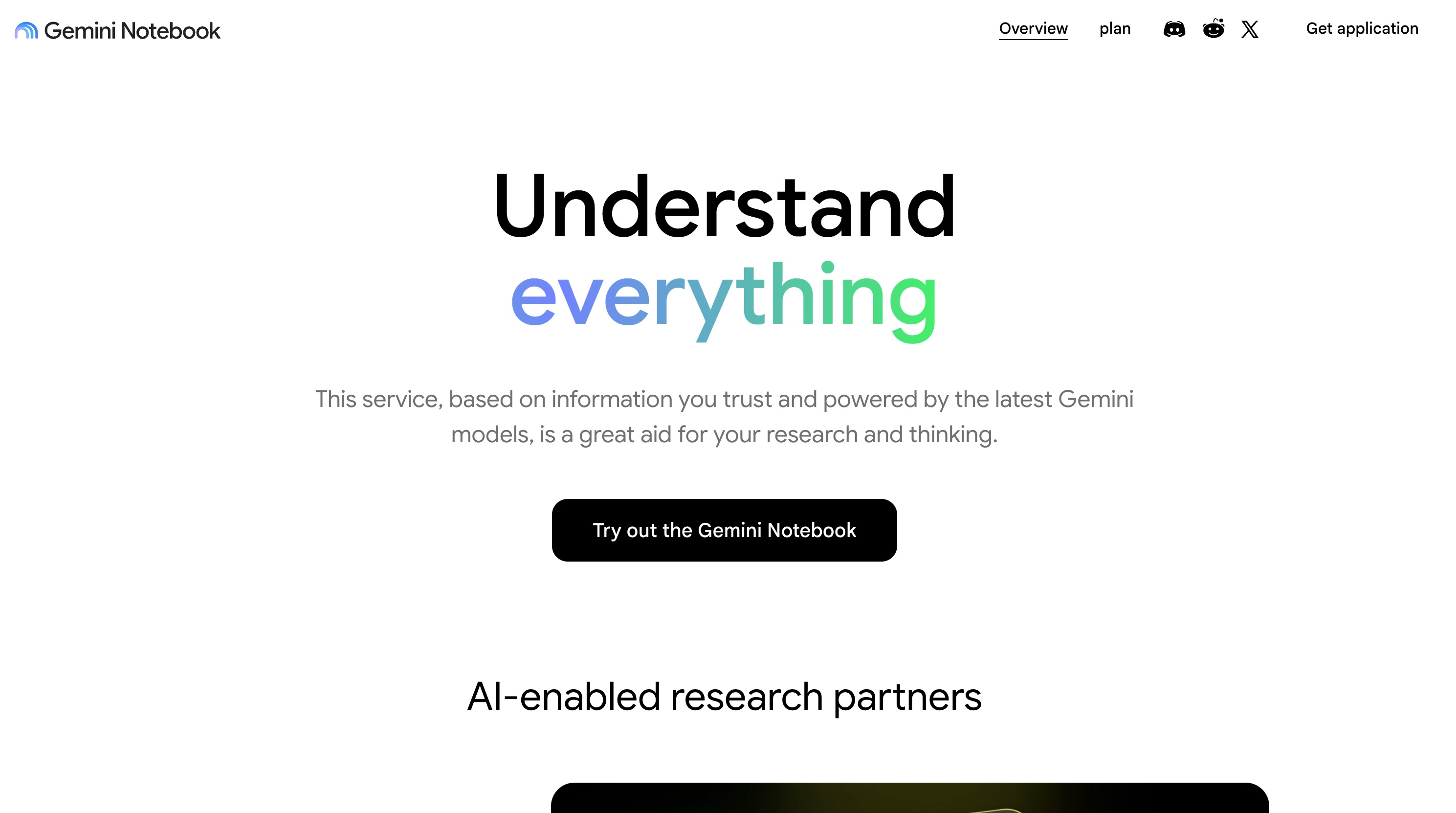 NotebookLM 网站（notebook.google），现已更名为 Gemini Notebook：基于您信任的源文件的研究和思考辅助工具