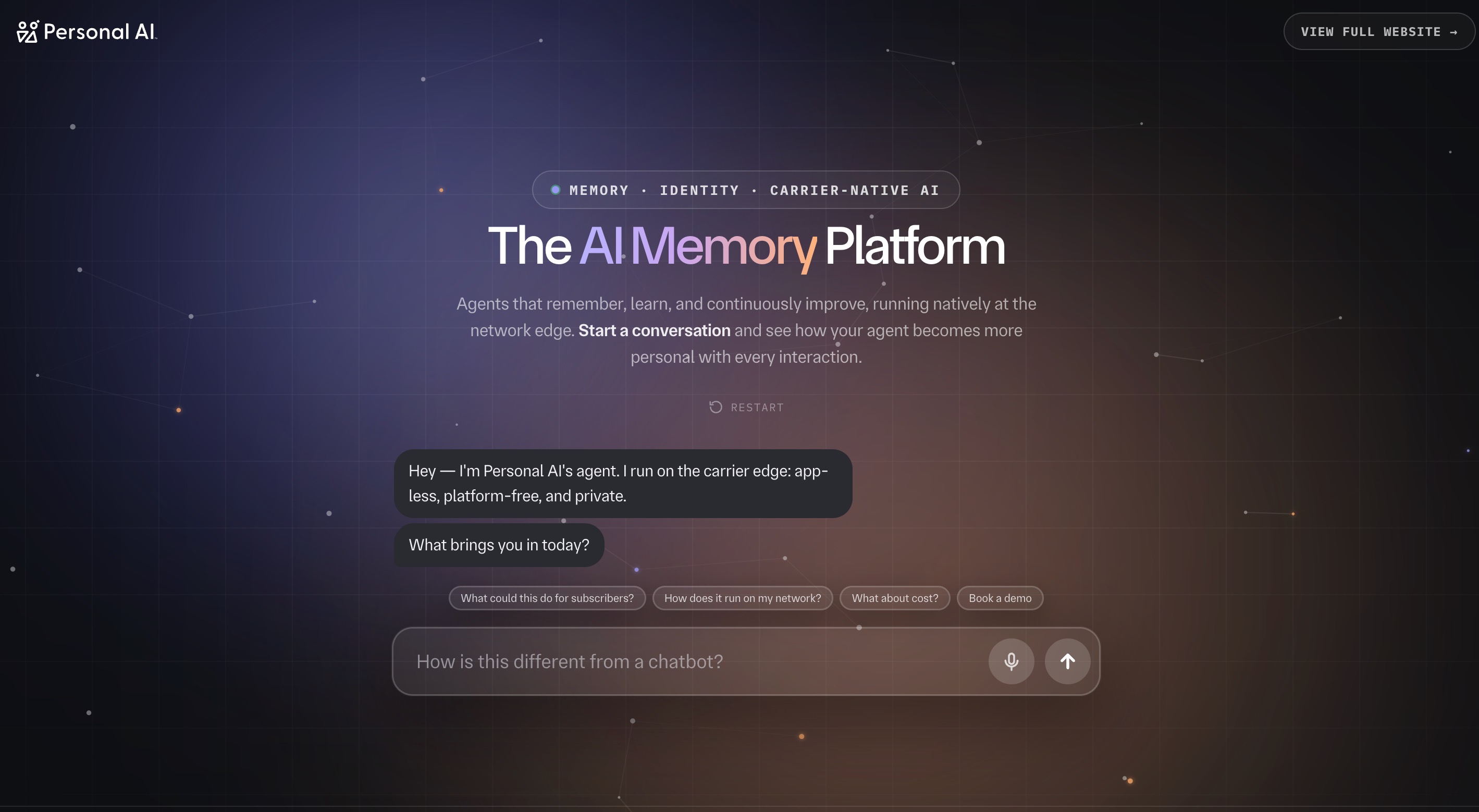 Personal AI 具有持续学习功能的数字分身平台